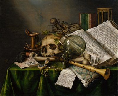 Vanitas von Edwaert Colyer or Collier